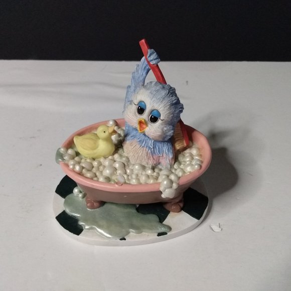 Vintage Sonshine Promises Wash Away The Blues Figurine By Gretchen Clasby - Picture 2 of 7